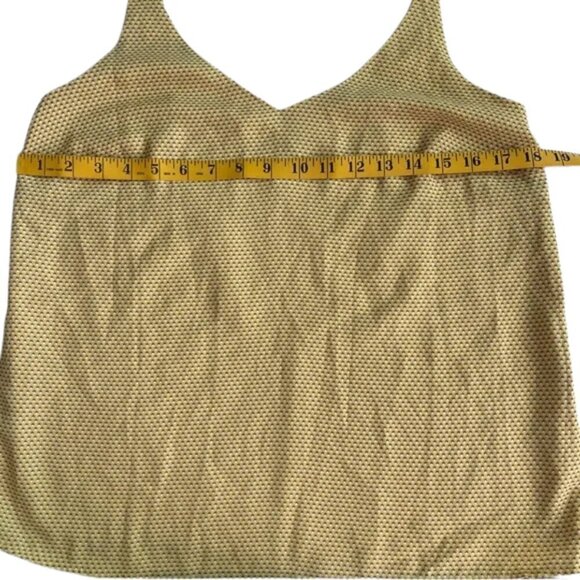 Banana Republic Yellow Spaghetti Strap Top Size S - Picture 4 of 5
